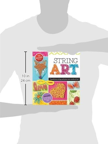 DIY String Art Craft Kit for Kids with Step-by-Step Projects