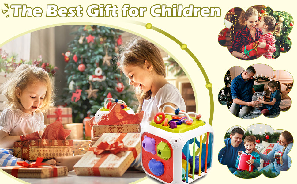 Montessori Super Fun Learning Toys for Little Explorers 7-in-1 Sensory Playtime Toddlers Adventure