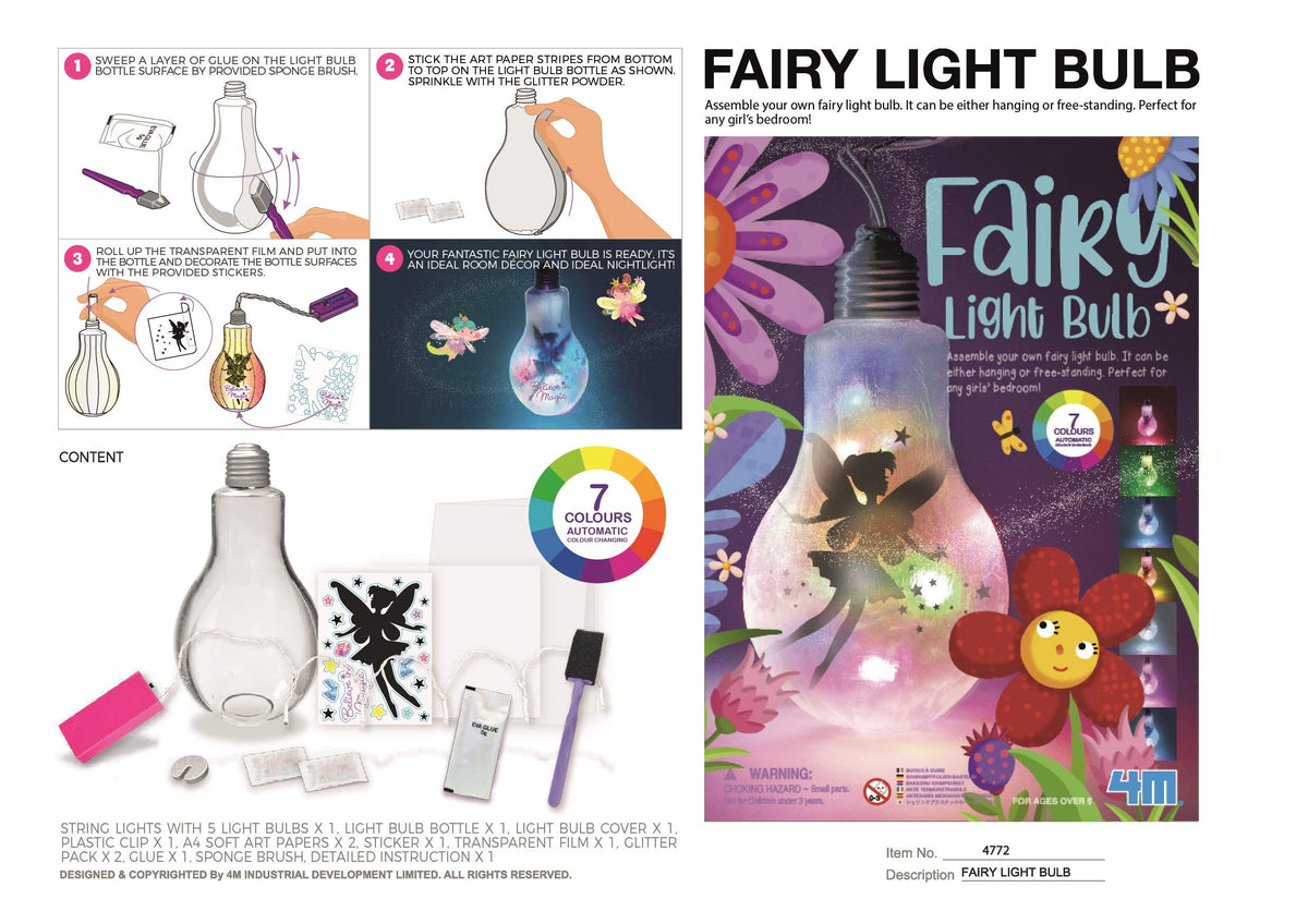 DIY Fairy Light Bulb