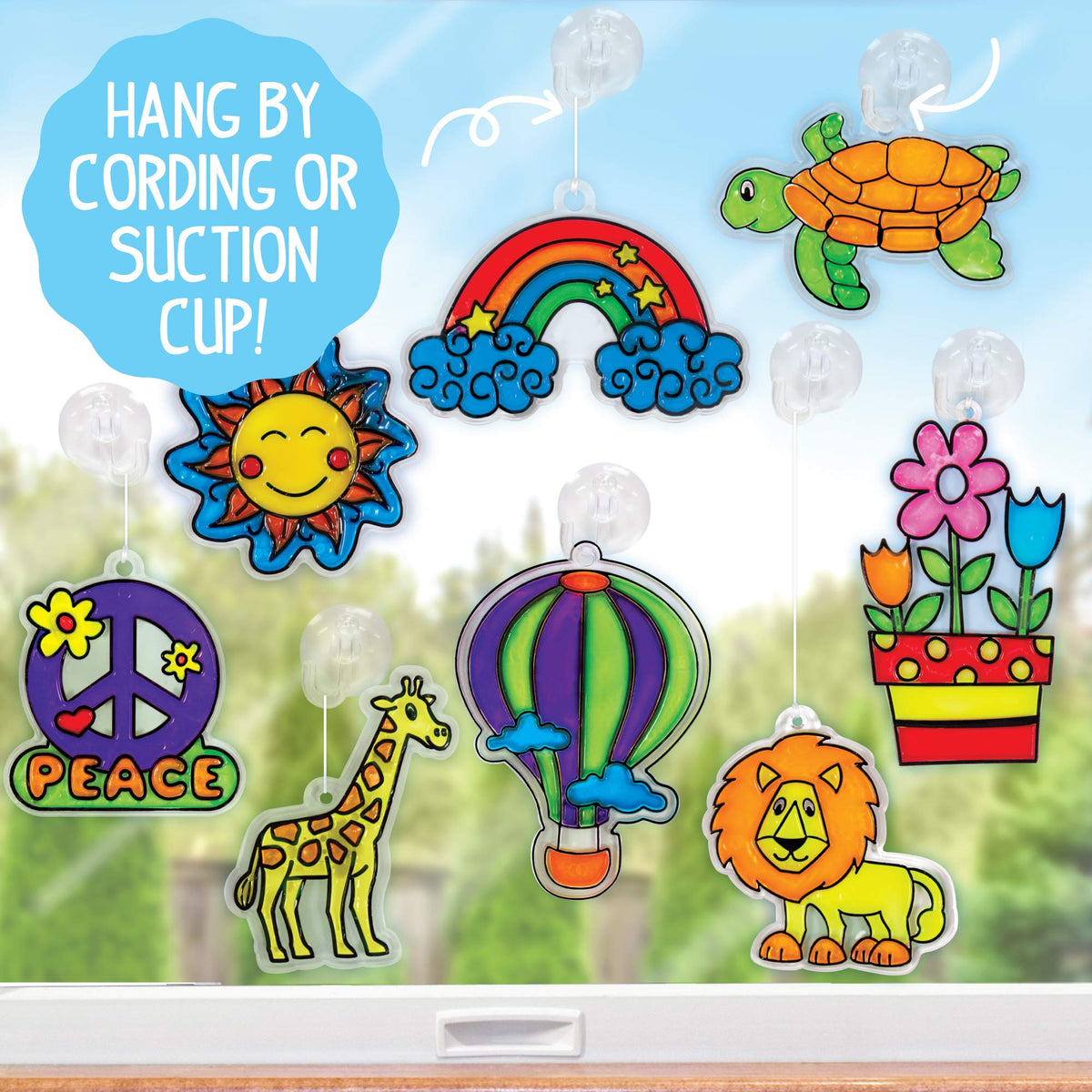 Window Suncatchers Art Kit