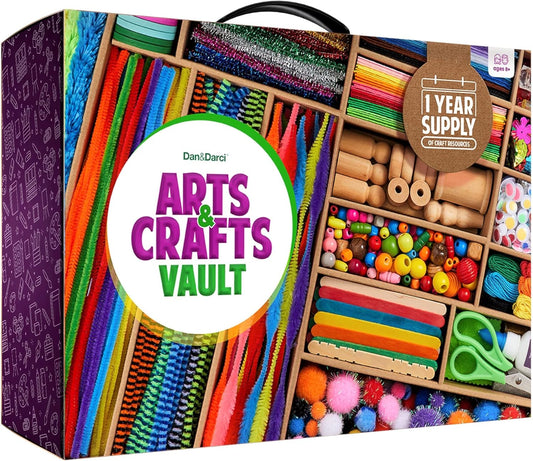 Ultimate Arts and Crafts Kit for Kids with 1000+ Craft Supplies and Endless Creative Fun