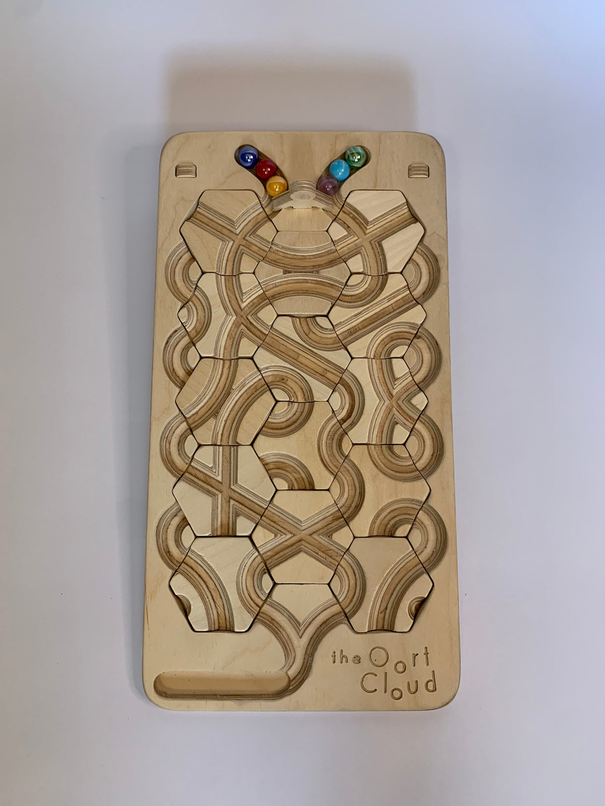The Oort Cloud: A Marble Run Puzzle Game
