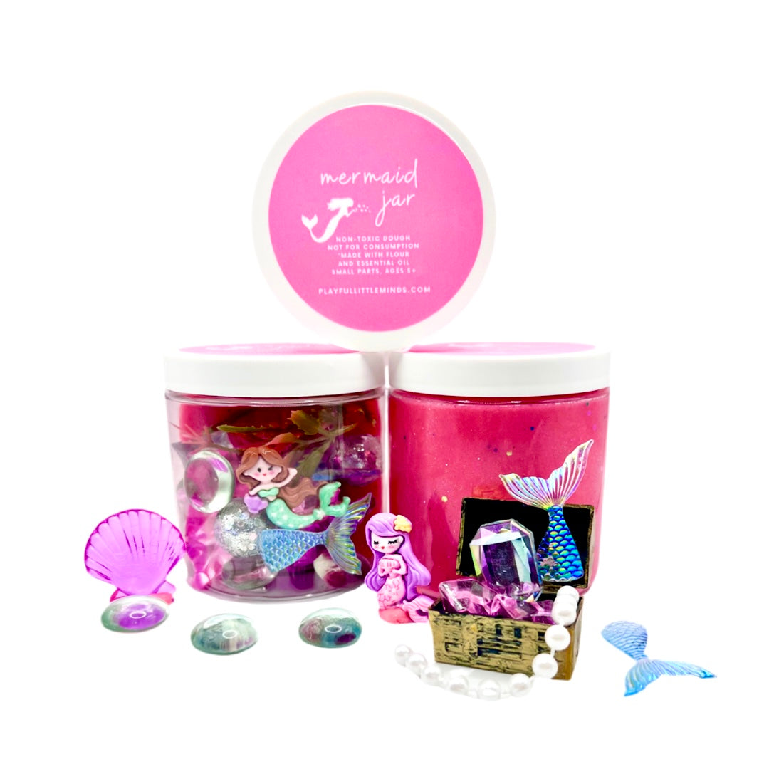 Enchanting Mermaid Playdough Sensory Kit