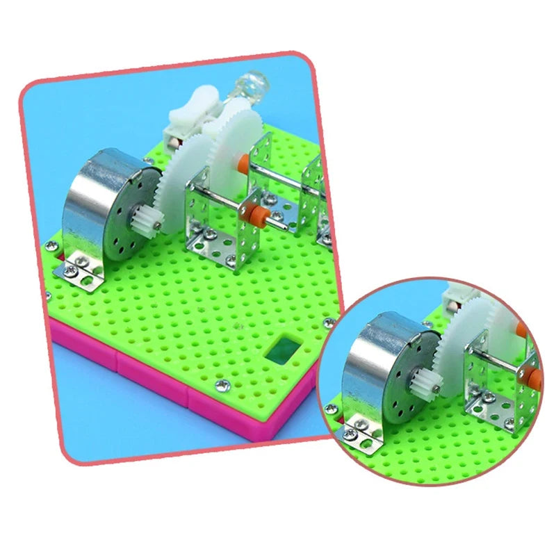 DIY Hand Crank Generator STEM Science Kit for Kids - Educational Mini Invention Toy (Ages 6+)