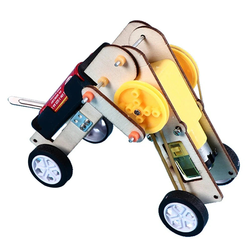 Kids DIY Science Toy Educational Hydraulic Lift Table Model, Physics STEM Experiment Kit for Children