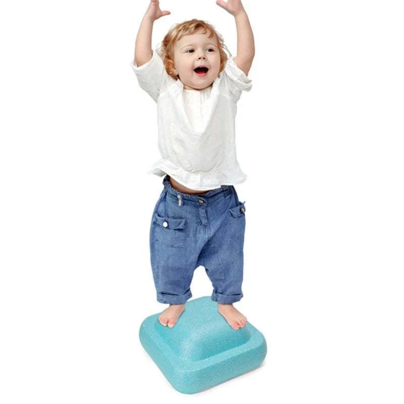 Children’s Rainbow Balance Training Foam Step – Sensory Tube Toy for Outdoor Motor Skill Games, Gift for Kids