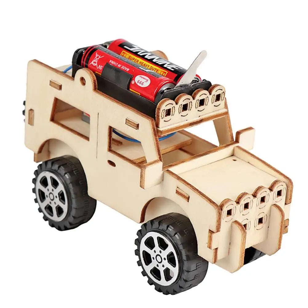 Kids DIY Science Toy Educational Hydraulic Lift Table Model, Physics STEM Experiment Kit for Children