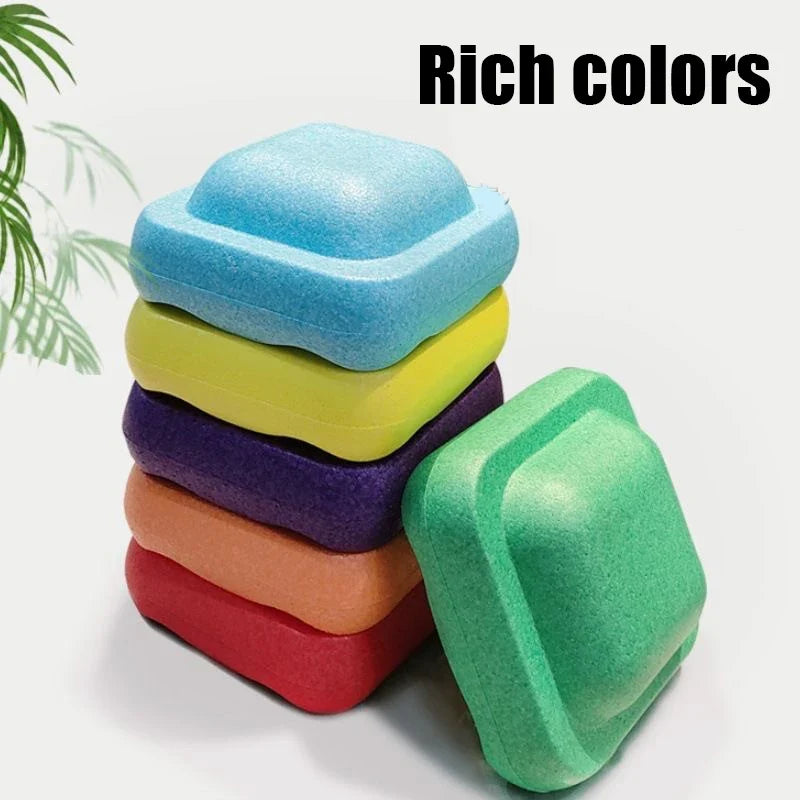 Children’s Rainbow Balance Training Foam Step – Sensory Tube Toy for Outdoor Motor Skill Games, Gift for Kids