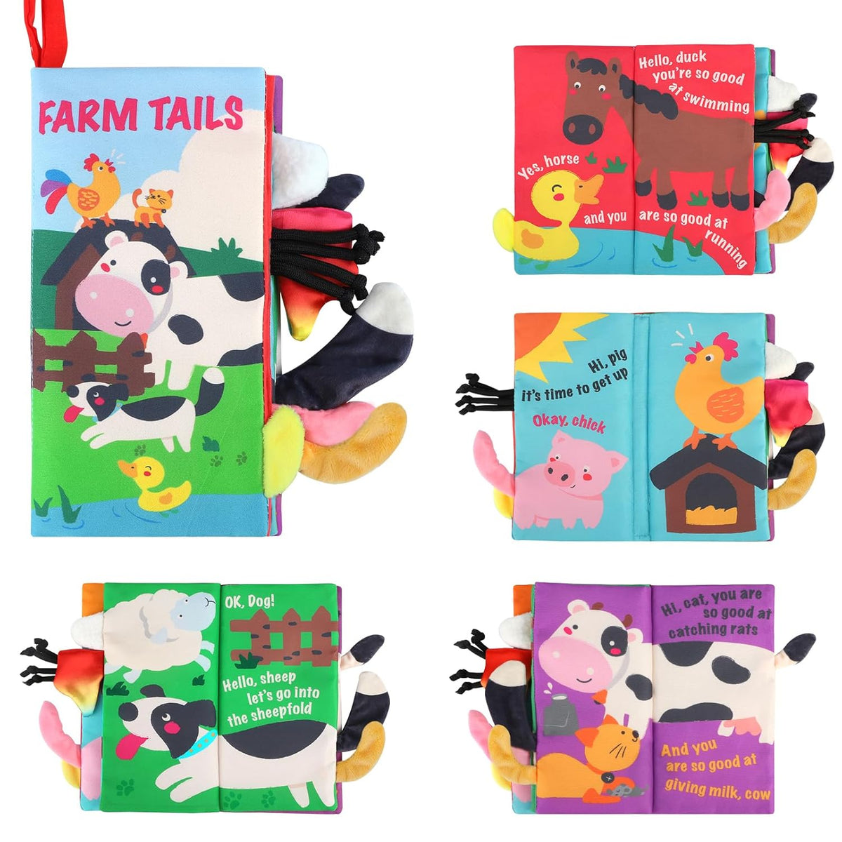Touch and Feel Baby Soft Book