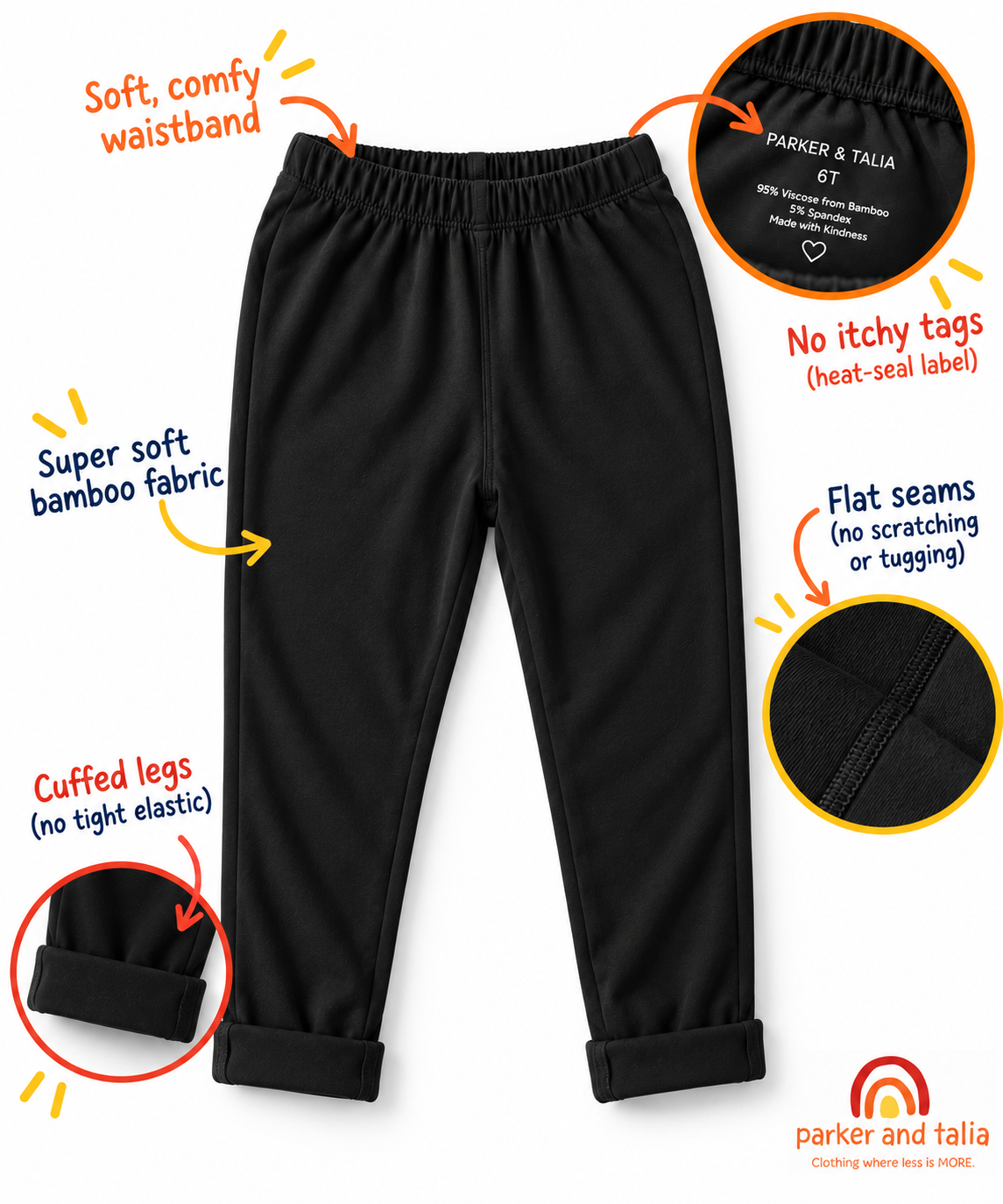 The Everyday Sensory Friendly Jogger: Navy