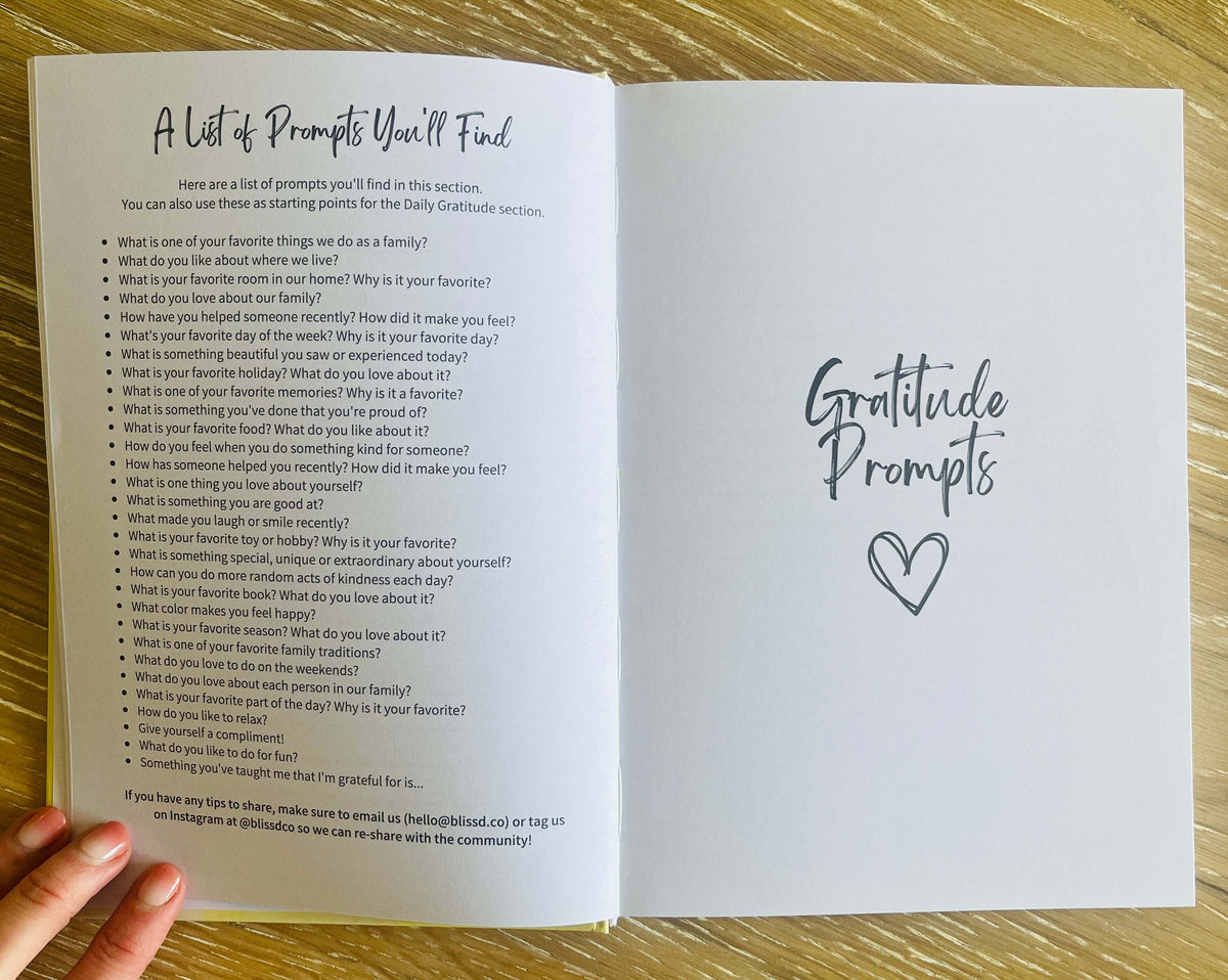 We're So Grateful: A Family Journal